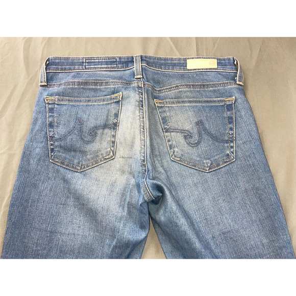 AG 'The Stilt Roll-Up' Cigarette Leg Lightweight Stretch Denim Jeans. 26, GUC!! - Picture 9 of 9